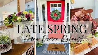 SPRING + SUMMER HOME DECOR IDEAS || MODERN ORGANIC COTTAGE FARMHOUSE HOME TOUR || DECOR INSPIRATION