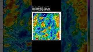 invest 96W (2025) | Rainbow IR | Source: CycloneWx, NOAA #bagyo #tropical
