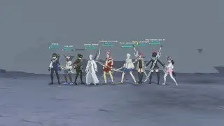 Dragon Shackles 12 raid party - endless - Blue Protocol : SR
