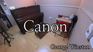 Canon – George Winston (대학원 수업 마치고 체육복 그대로)