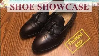Shoe Showcase: Johnston & Murphy Aristocraft wingtip loafers (thrifted!)