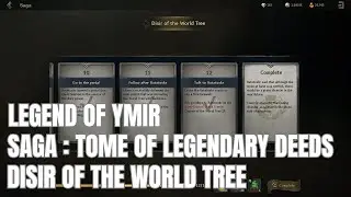 Legend of YMIR | SAGA: Tome of Legendary Deeds | Disir Of The World Tree | Tips & Guide