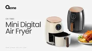 Mini Digital Air Fryer - OX-198D | Product Features