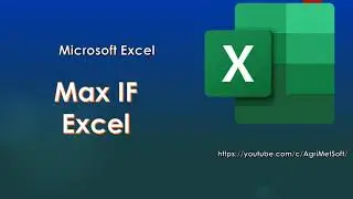 How to use Max IF Formula in Excel || Max IF Function