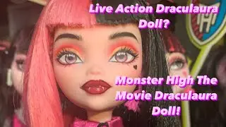 Live Action Draculaura Doll? Monster High The Movie Custom Draculaura Doll!