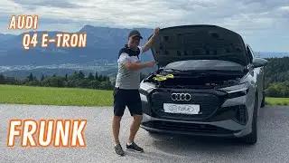 Audi Q4 e-tron Frunk Tillbeh&ouml;r till fr&auml;mre bagageutrymme #ID.4 #frunk