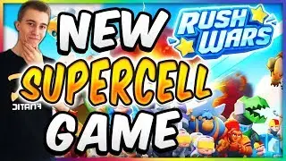 FIRST LOOK AT RUSH WARS GAMEPLAY! New Supercell Game!