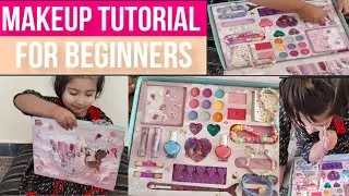Aqsa new Makeup set | Makeup tutorial for children | Makeup Fun | Unboxing satisfaction