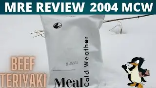 MRE Review Meal Cold Weather Beef Teriyaki with Rice 2004