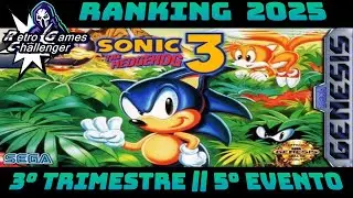 Desafio Retro Games Challenger 32 - Sonic TheHedghog 3 - Mega Drive - Escolha do @j377iwretroplay