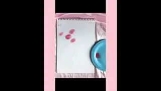 How to Paint beautiful flowers in 2 min 😀💖