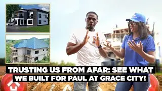 FROM JAMAICA TO BUILDING A 2 STOREY HOME WITH A PRIVATE STUDIO AT GRACE CITY, SEE THE RESULTS!!