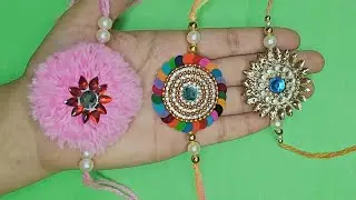 DIY Rakhi | Rakhi making Ideas at home | Rakhi banane ka tarika | Handmade Rakhi