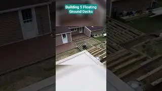 Мастер-самоучка построил 5 плавающих террас (от патио до бассейна) #diy #deckdesign #landscapedesign