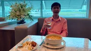 SilverKris Lounge Singapore | Airport lounge vlog