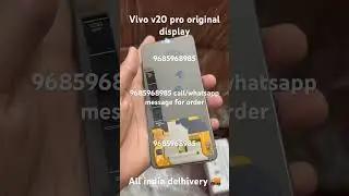 Vivo v20 pro original display price | vivo v20 pro screen replacement | v20 pro repair | #mobile
