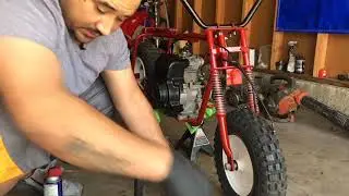 Manco thunderbird/ Mini bike restoration part-2