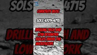 Curiosity Blog, Sols 4709&ndash;4715 &ndash; Drilling High and Low Boxwork Ridges Under the Microscope ⛰️