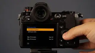 Firmware Update bei der DC-S1/S1R installieren | Panasonic Support