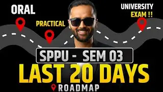 SPPU SEM 3 Students Must Watch 😱 | 20 Days Plan for Practicals, Orals & Final Exam | Roadmap 2025