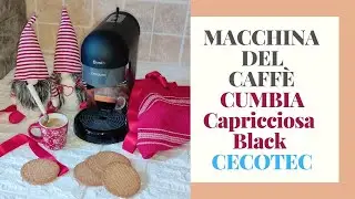 Caffè come al bar con e senza cialde con la cumbia capricciosa black della Cecotec
