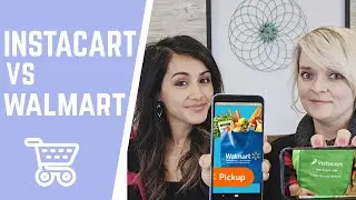 INSTACART VS WALMART | COMPARING GROCERY SERVICES | NO MORE GROCERY SHOPPING WITH KIDS