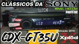 Minha coleção de Players: SONY CDX-GT35U - Raridade Parte 02