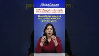 Результаты NEET PG аннулированы для 22, 11 кандидатов FMGE также оштрафованы