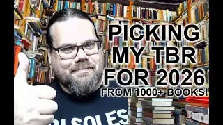 Picking my TBR for 2026 from my home library! 1000+ books!