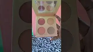 Hipdot Sun Goddess  4 shade face palette #vegan #eyemakeup #ipsy