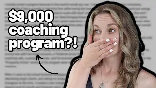 Surviving the SCAM: Another PREDATORY Coaching Program #scamstory