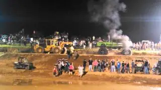 Stroked Out Diesel vs. Log Skidder tug of war