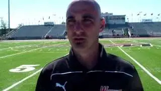 ESU women's soccer head coach Rob Berkowitz - 9-5-13