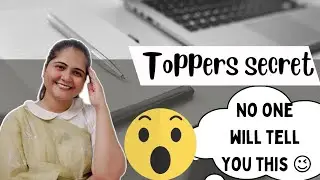 Day 16 of 50 Days| TOPPERS SECRET🤫😮| No one will ever tell you this &hearts;️ |CS Diksha Joshi #mission500🔥