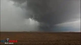 4/10/17- Severe Warned Supercell & Possible Rain Wrapped Tornado Near Chenoa IL