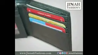 Classic Grey Leather Wallet