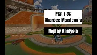 Plat 1 3v3 Rocket League Replay Analysis - ChardeeMacdennis
