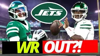 BOMBSHELL! JETS STAR WIDE RECEIVER OUT?! HUGE QB CONTROVERSY EXPLODES! NY JETS NEWS