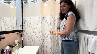 Amazon Shower Curtain Review | Easy Bathroom Upgrade