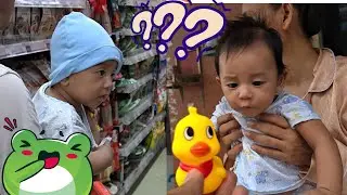 Cutest Baby at the Mart 🐤 | My Baby Brother & His Duck Toy Melt Hearts!