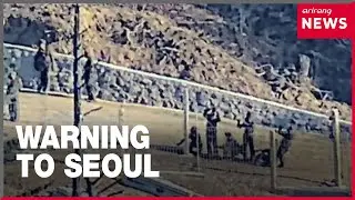 N. Korea warns South to halt provocations over warning shots earlier this week