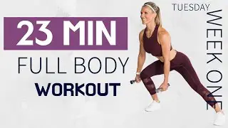 BRIDE BOOTCAMP | 23 MIN FULL BODY WORKOUT | WEEK ONE // TUESDAY