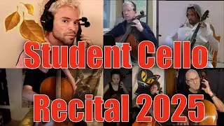 Autumn Student Cello Recital 2025 featurings CelloCoach Global Students