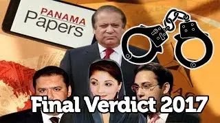 SC disqualifies PM Nawaz in Panamagate case 2017