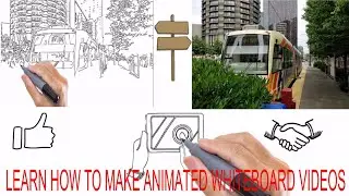 How to make whiteboard animated videos ||Explaindio||
