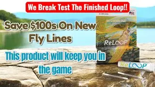 Fix your fly fishing line w Restorline. New loop, damaged section, splice line, this makes it easy.