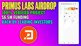 Primus Labs Airdrop Full Guide Step Wise | Primus Labs Testnet Airdrop | Primus Labs Refferal Code