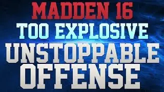 MADDEN 16 TIPS!! - TOO EXPLOSIVE!!! - 1 PLAY TOUCHDOWN GLITCH SCHEME!!! - DESTROY BOTH MAN N ZONE!!