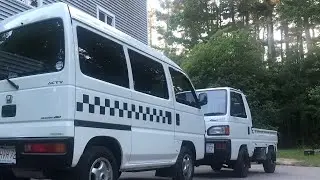 Honda Acty  Van Rear Window Stop Defeat (SDX version)