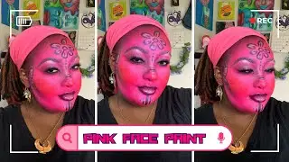 LOOKZ: PINK FACE PAINT